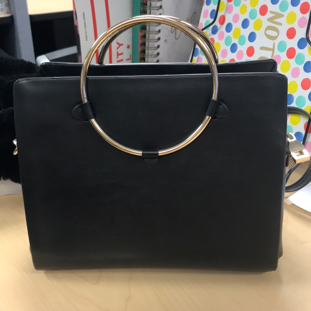 Black Zara bag